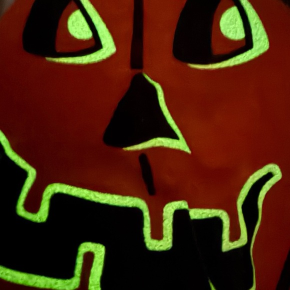 Vintage Baby Glow In The Dark Jack-o’-Lantern Halloween Set Size 0-3 months - Picture 6 of 6